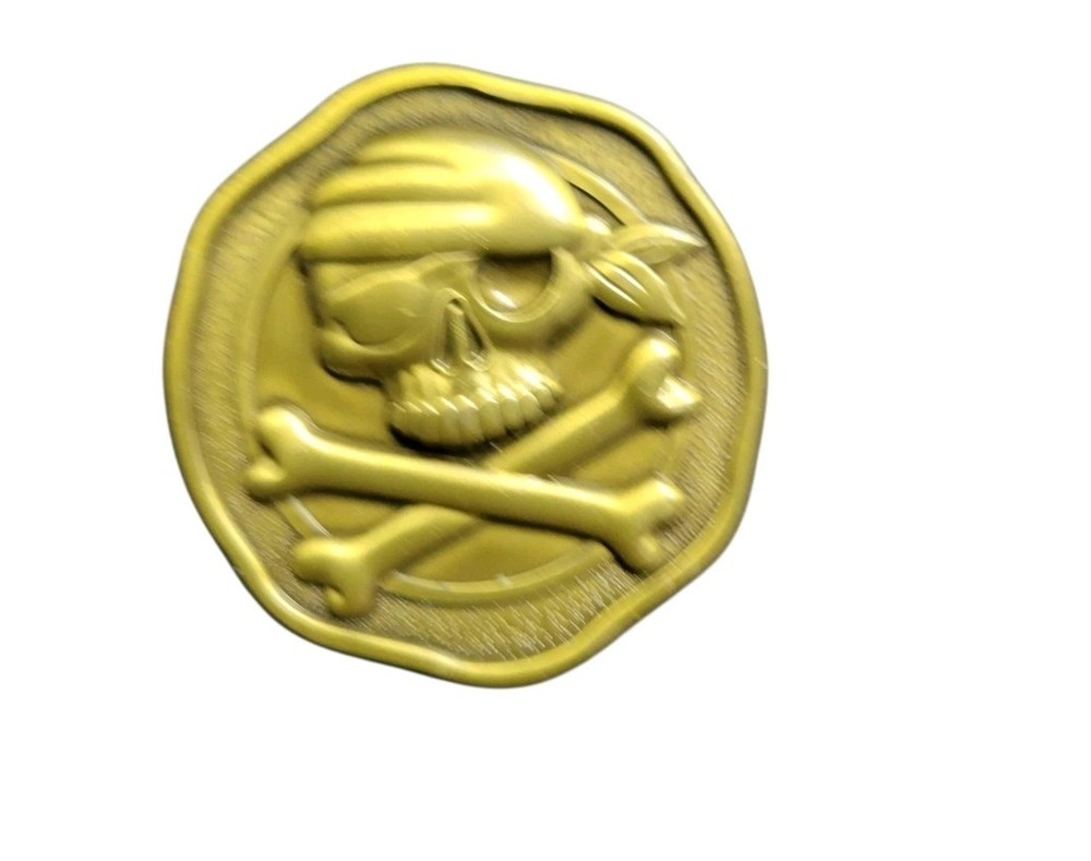 Metal Pirate Coin Decoration