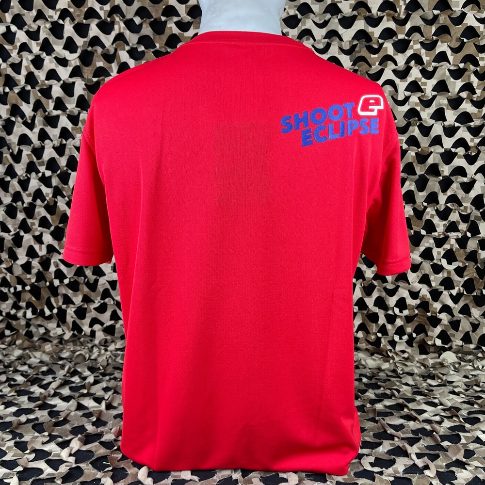 NEW Planet Eclipse DropShot Men's T-Shirt - Red - Medium