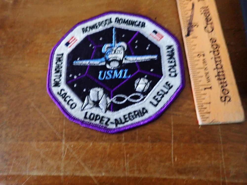 SPACE SHUTTLE USML  MISSION  SPACE PATCH   BX 2 #25