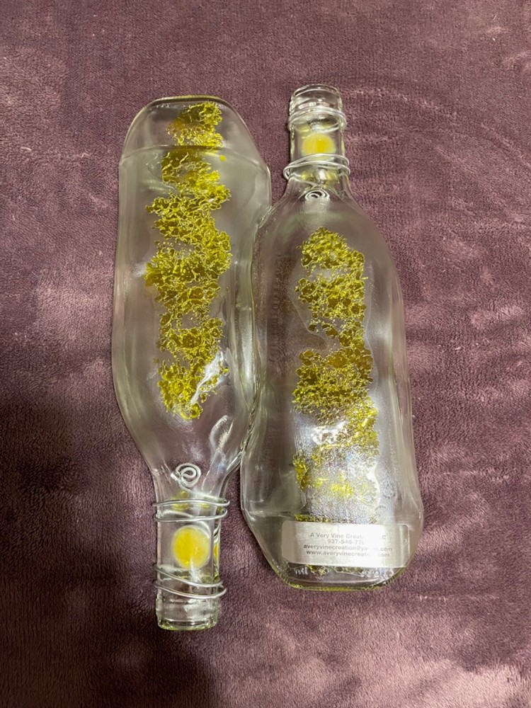 Melted Double Bottle Charcuterie tray