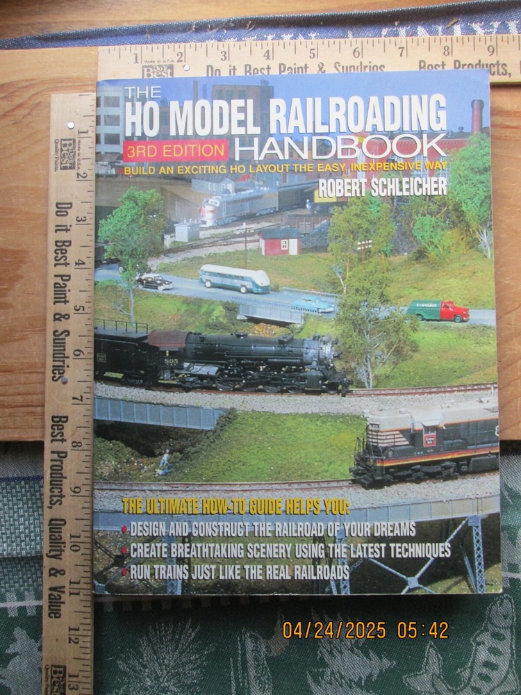 The HO model railroading handbook 3rd edition 1998