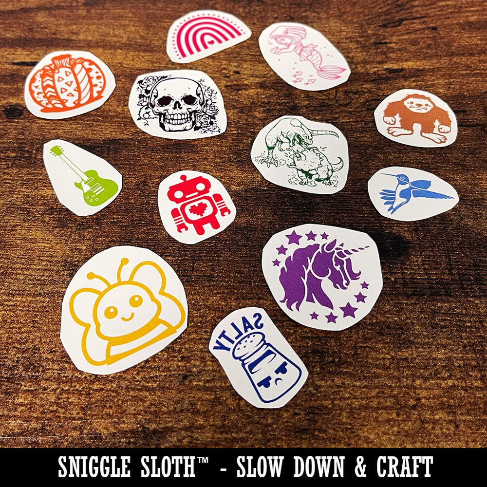RPG Class Bard Musician Temporary Tattoo Water Resistant Set