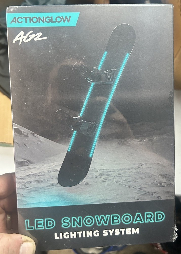 ActionGlow AG2 LED Snowboard Lighting System - 7 Color Modes & 100% Waterproof