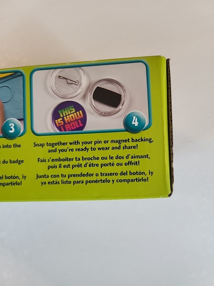 My Image Button Maker-Brand New- F31