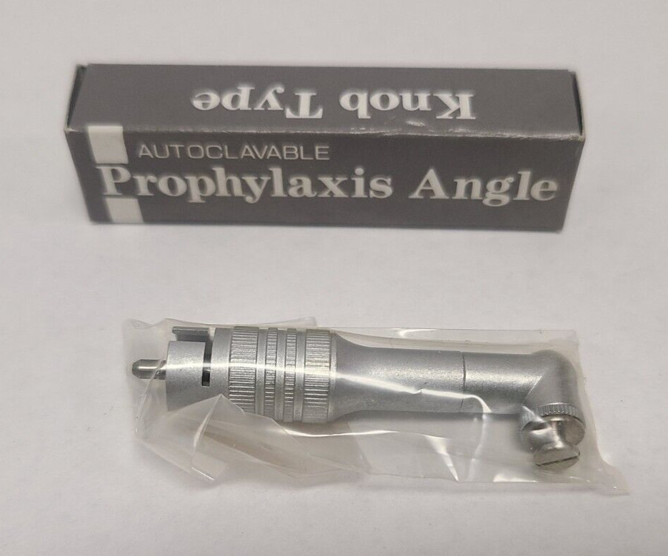 JR RAND Genuine Prophylaxis Angle Standard Autoclavable KNOB TYPE REF# 75-20