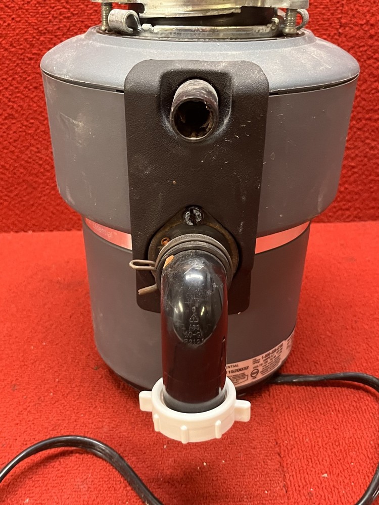 Used InSinkErator Evolution Essential Garbage Disposal ¾ HP #ESSENTIAL Good Cond