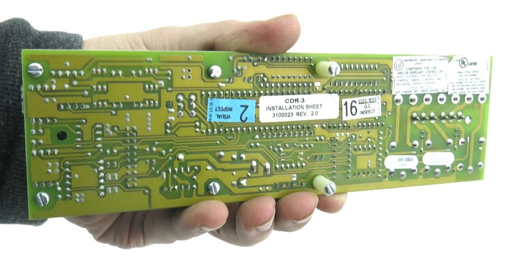 EST Edwards Mirtone CDR-3 Fire Alarm Bell Control Coder Module