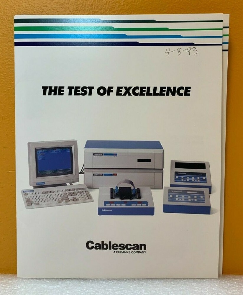 Cablescan Inc. Catalog.