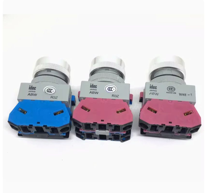 1PC New IDEC Flat button ABW101S 1NC blue #LL