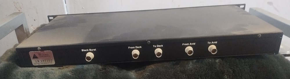 Avid single Deck Video Switcher
