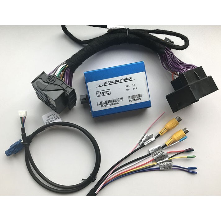 For Peugeot 208 2016 Smeg System Reverse Rear View Camera Interface Kit Improved