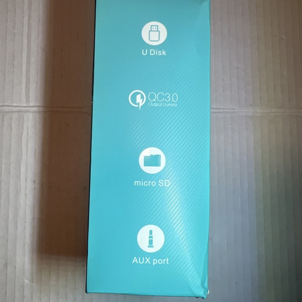 New Bluetooth RM100 Multifunction Wireless Car FM Transmitter Kit- Black