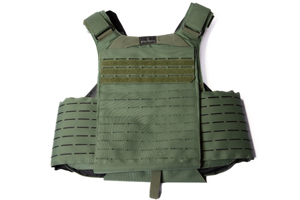 Protech Tactical Rack Armor Carrier Green Medium