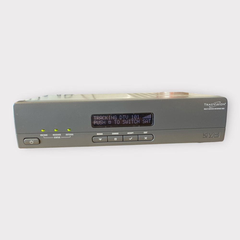 KVH Tracvision M3dx “Grab and Go” Replacement Unit Fully Tested Working