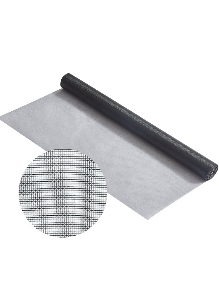 Window Screen Replacement 100 ft × 48 in Window Screen Mesh DIY Adjustable
