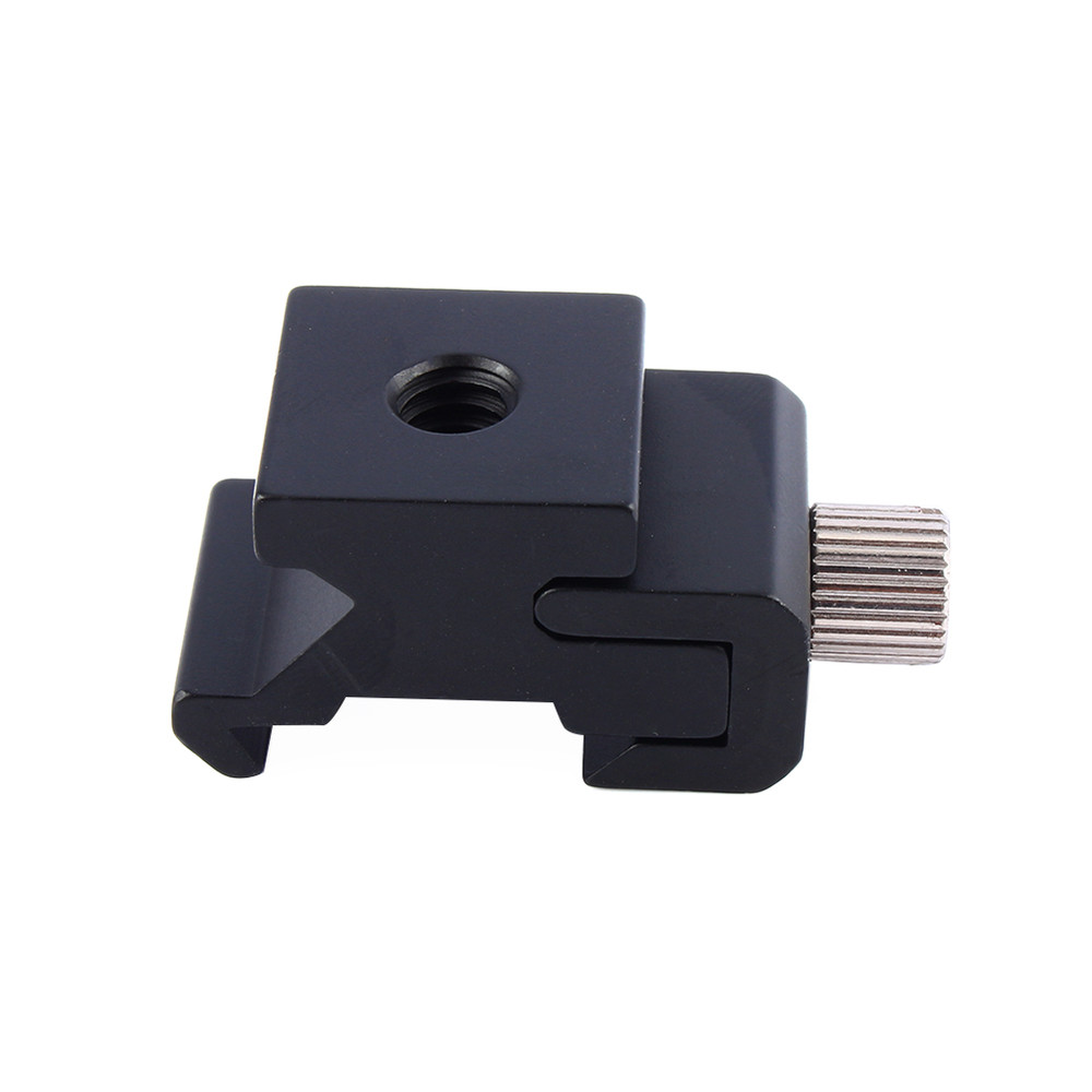 Flash Hot Shoe Mount Adapter 1/4 Thread Screw Bracket Adapter Trigger DSLR