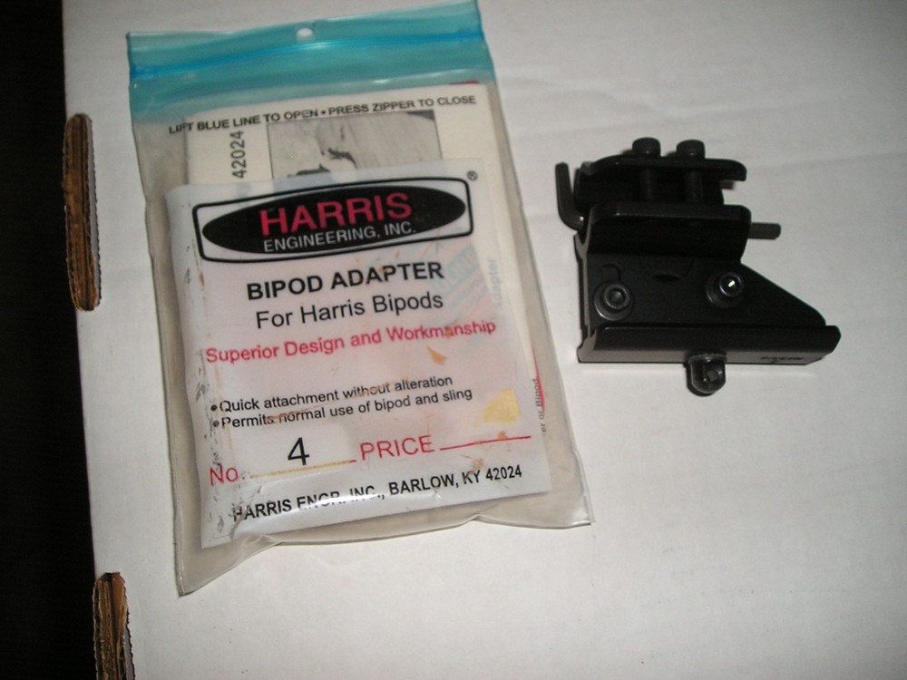 Harris Bipod Adapter Universal Barrel Clamp No.4