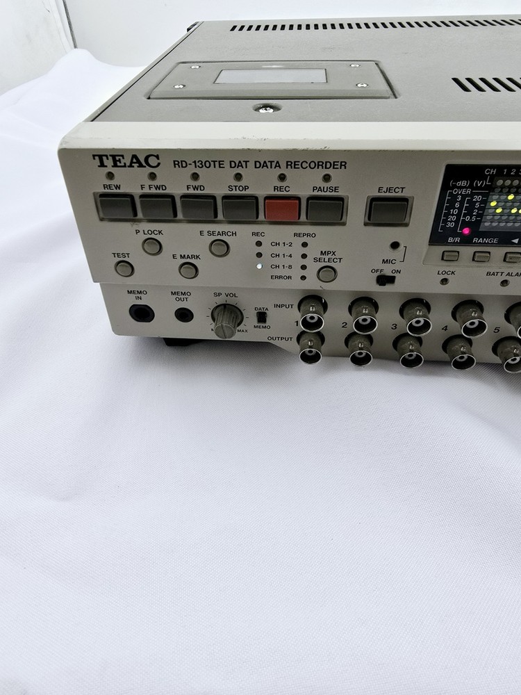 TEAC RD-130 TE DAT Data Recorder UNTESTED