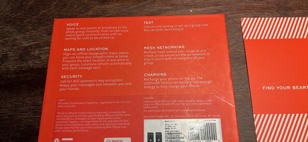 BearTooth BT-007 GPS mesh Radio ATAK-like communicator