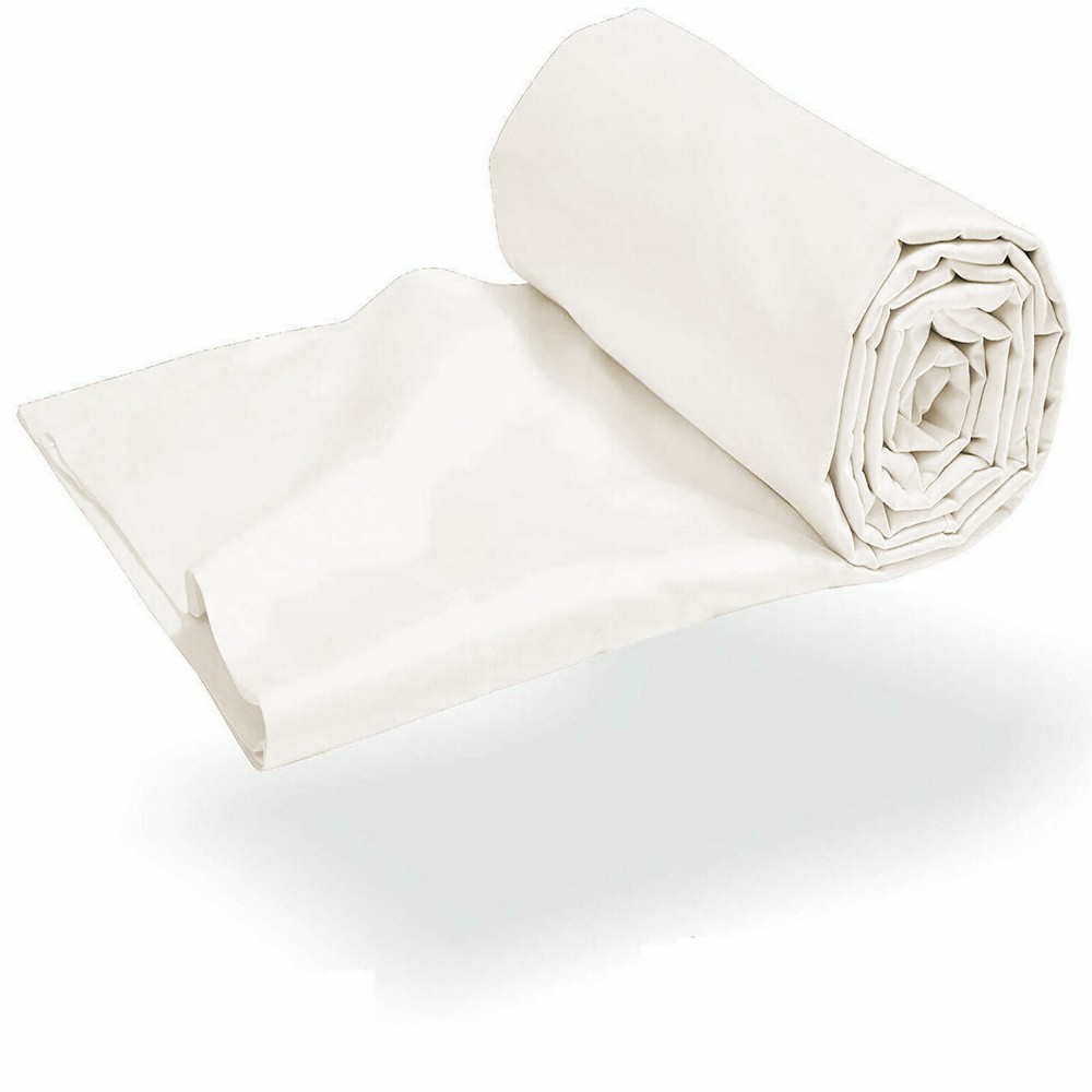 Noble Egyptian Cotton Deep Pocket Bedding Sheets Select Size Ivory Solid