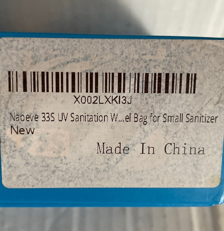 Portable UV Sterilizer with LED Display