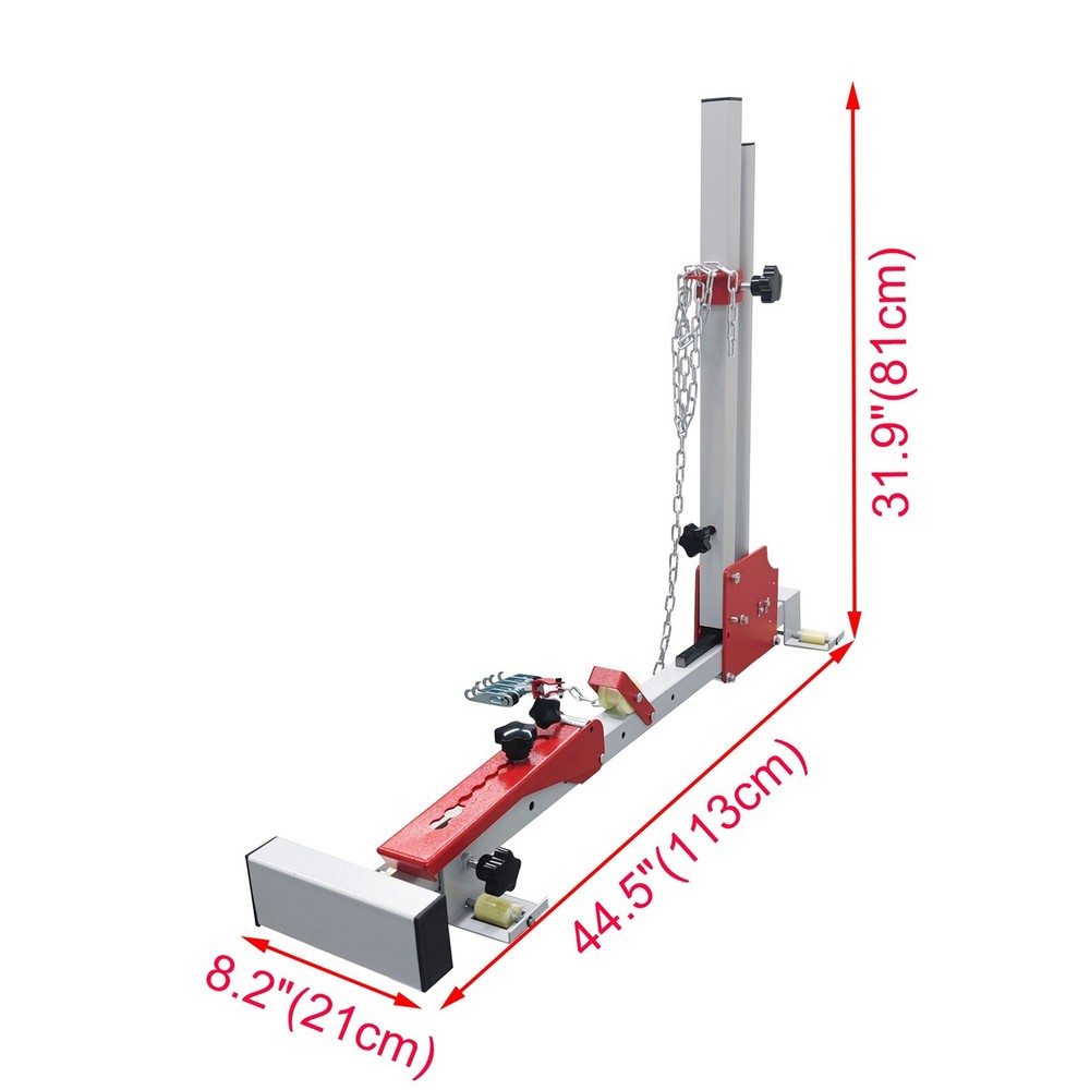 Car Damaged Sheet Metal Dent Repair Tool Pulling Machine 400kg Pulling Force