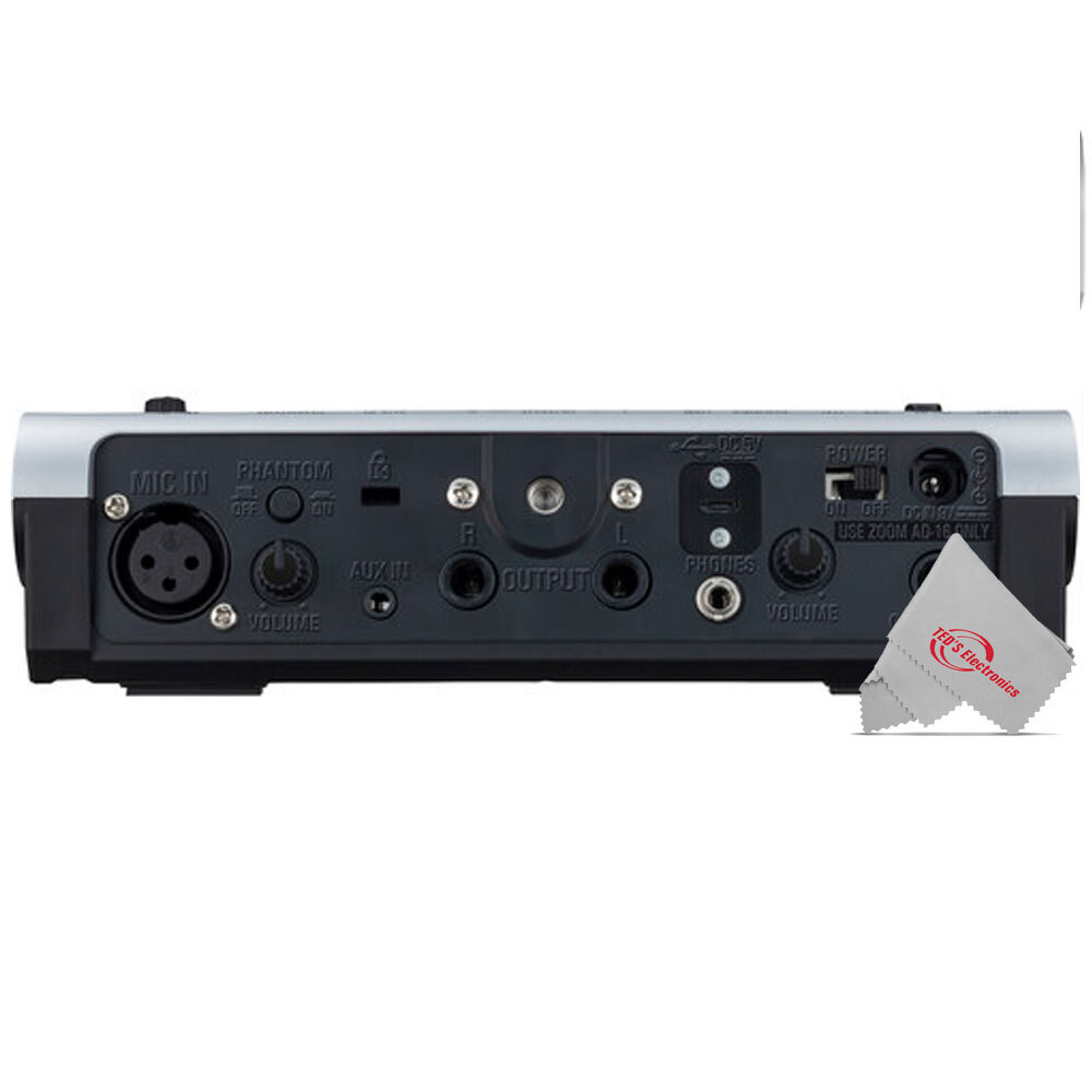 Zoom V3 Vocal Processor + ZDM-1 Dynamic Microphone + Power Supply & Mic Cable