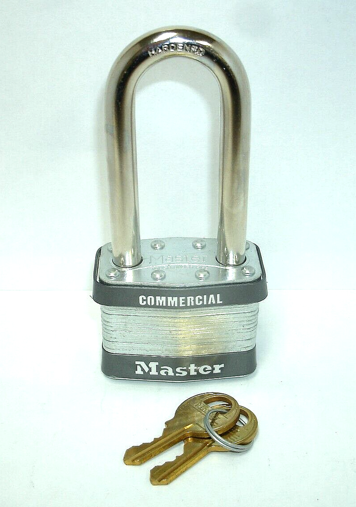 Master #5, 5KALJ-Laminated Padlock-3/8" Shackle-NEW!