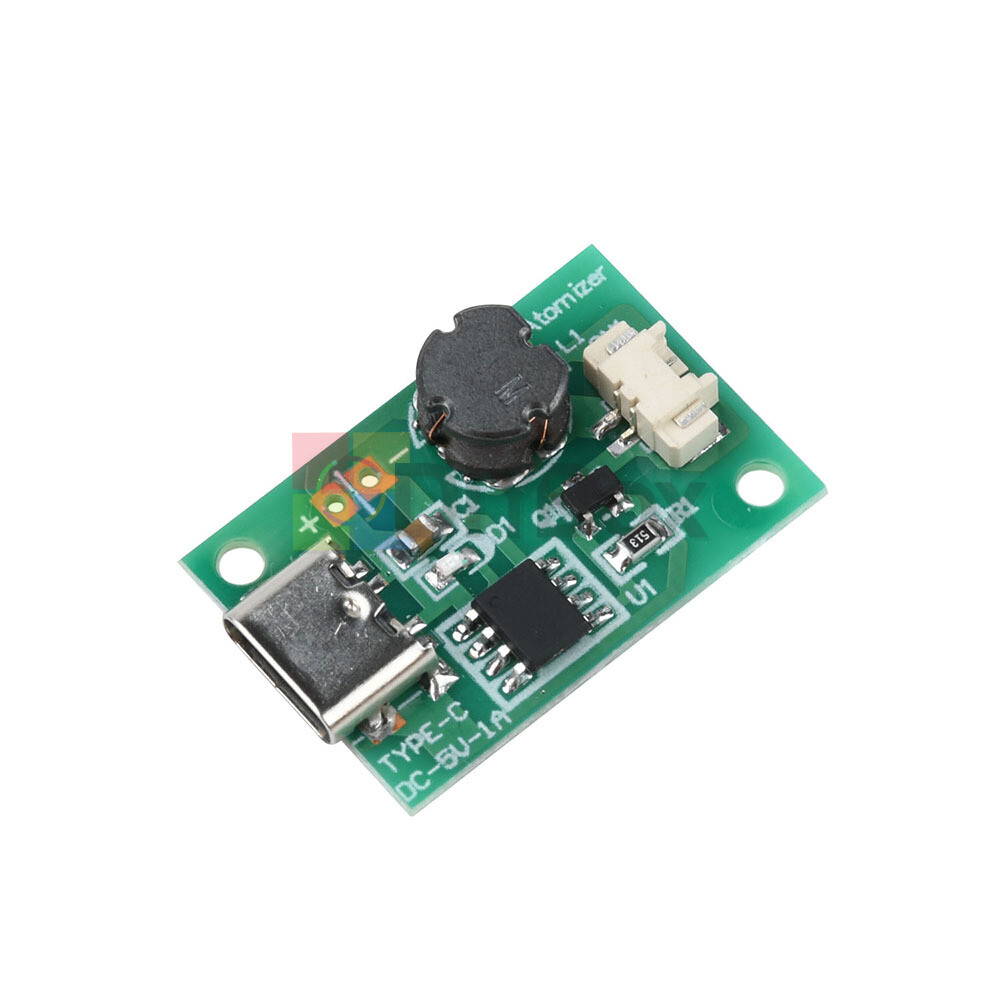 DIY Type-C Ultrasonic Mist Maker Atomizing Module Humidifier With Atomizer Sheet