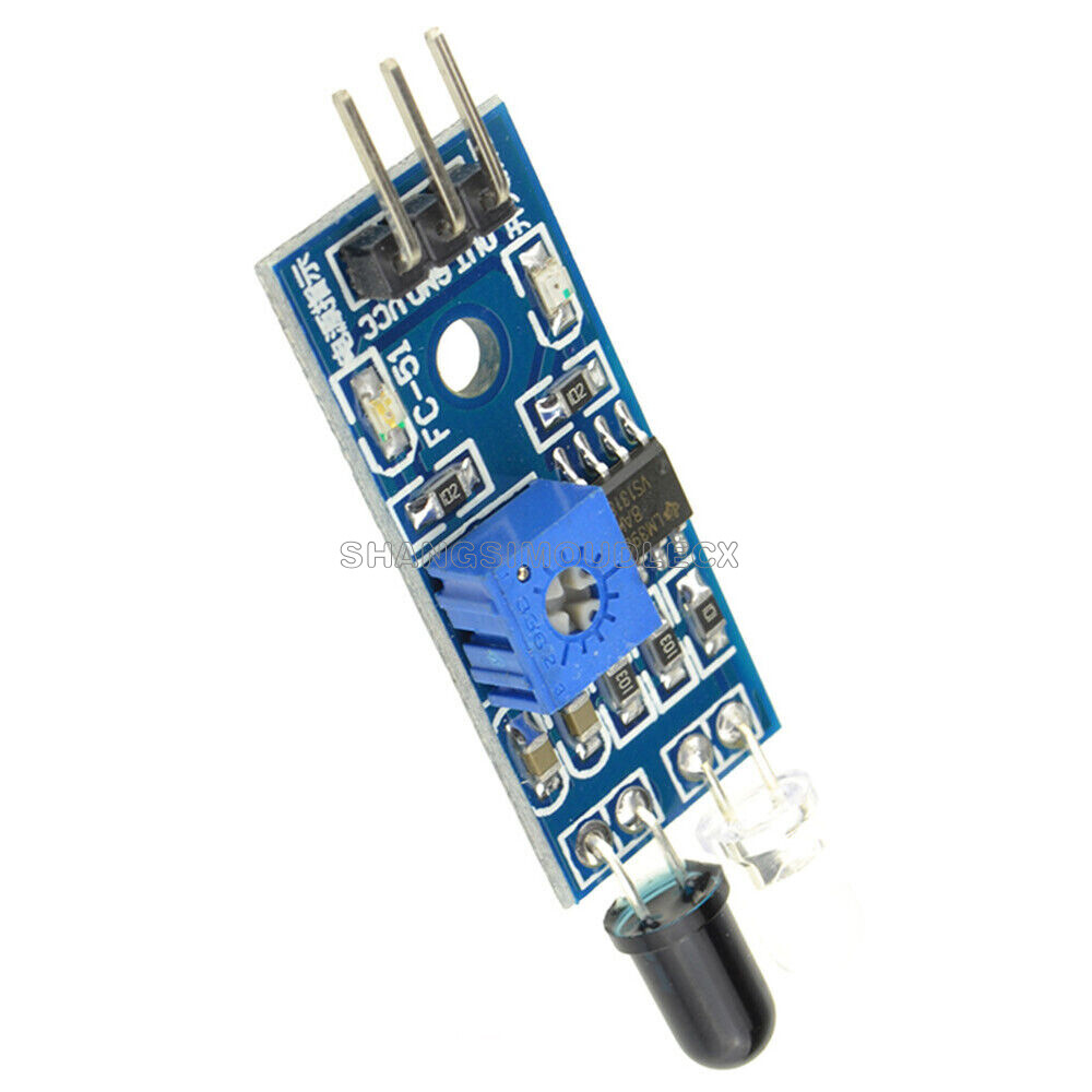 5PCS Car Obstacle Avoidance Infrared Sensor Module Reflective Photoelectric