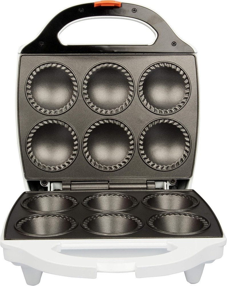 Non-Stick Mini Pie Maker 6 Quiches 350W Fall Baking Dough Circle Tool