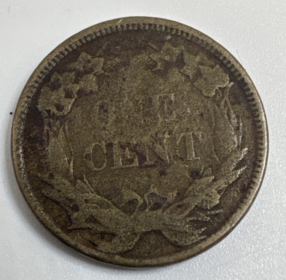 1858 - Flying Eagle One Cent 1C Coin
