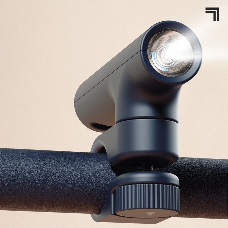 LED Mobility Safety Flashlight Rechargeable 3 Modes Swivel Mount Personal Device
