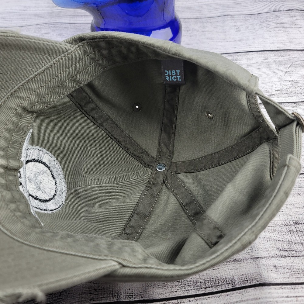 US Air Force CMSGT District Hat Distressed