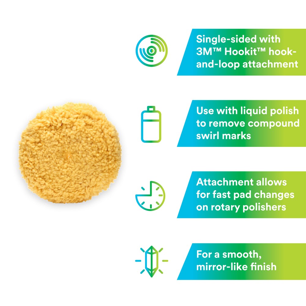 3M Polishing Pad, 05713, 9 in