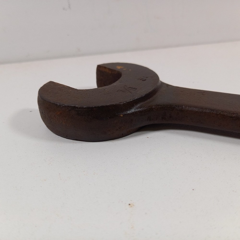 Vintage Large Cast Iron Spanner Wrench