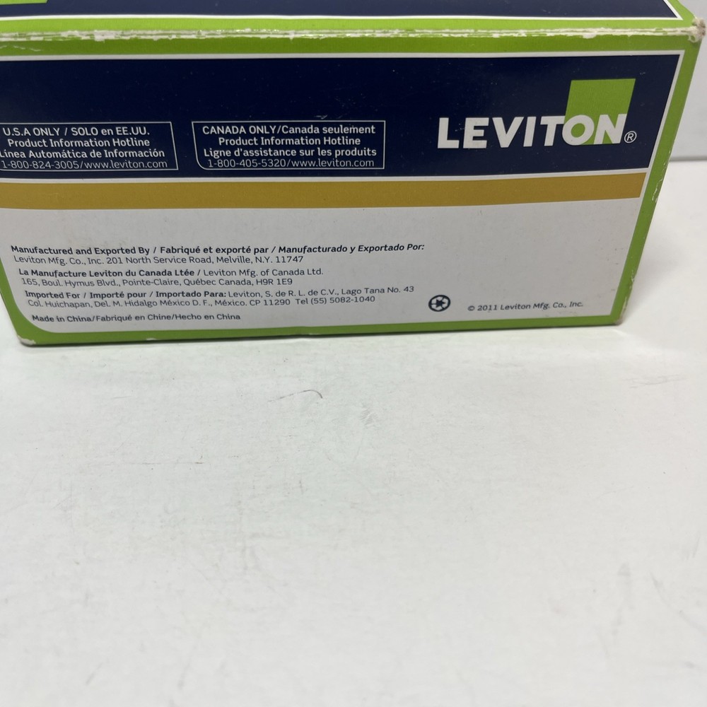Leviton Occupancy Sensor OPP20-D2 Power Pack NEW