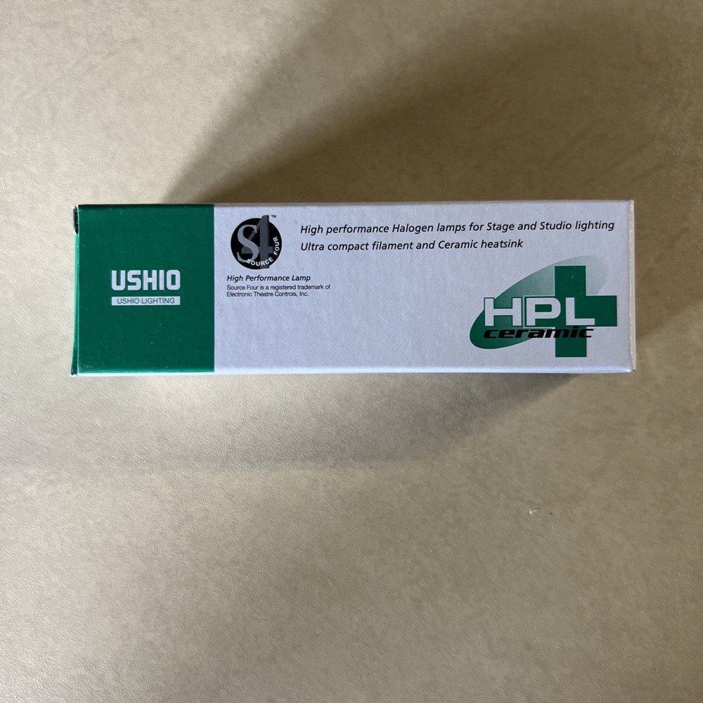 Ushio Hpl Ceramic/ High Performance Halogen Lamps for Stage And Studio