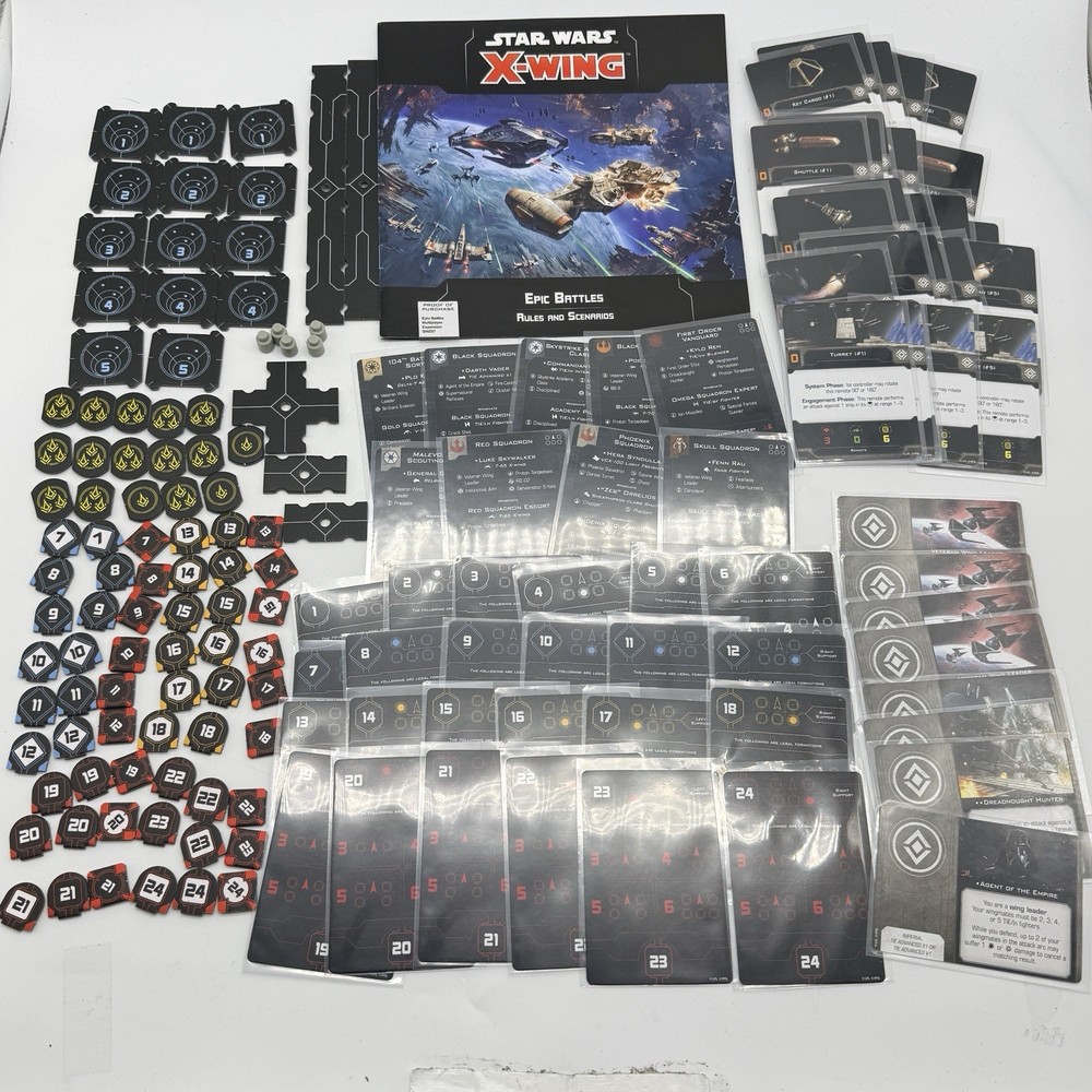 Epic Battles Star Wars X-Wing 2nd Edition Multiplayer Expansion 100% Complete