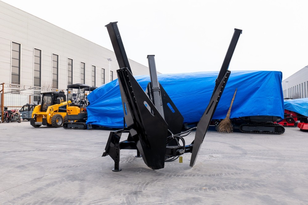 Root Digging Move Tree Transplanter, Convertible Root Removal fit bobcat loader