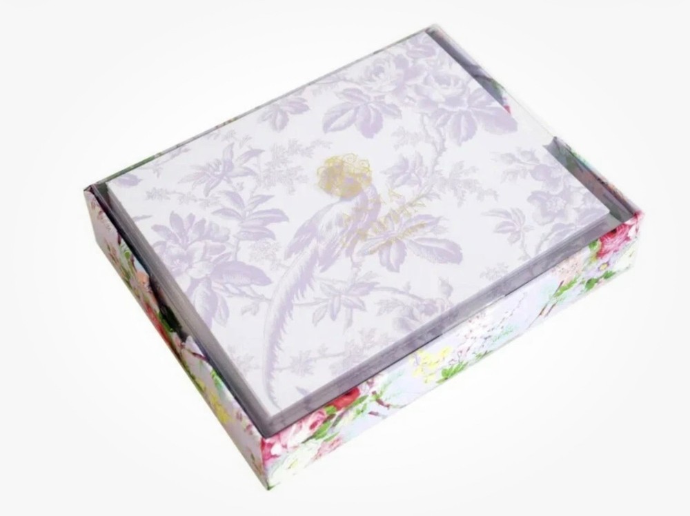 Anna Griffin Lavender Lillian Blank Notecards