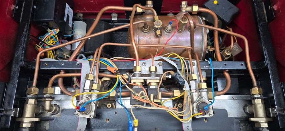 Rancilio 2 Group Espresso Coffee Machine Automatic Control Volumetric