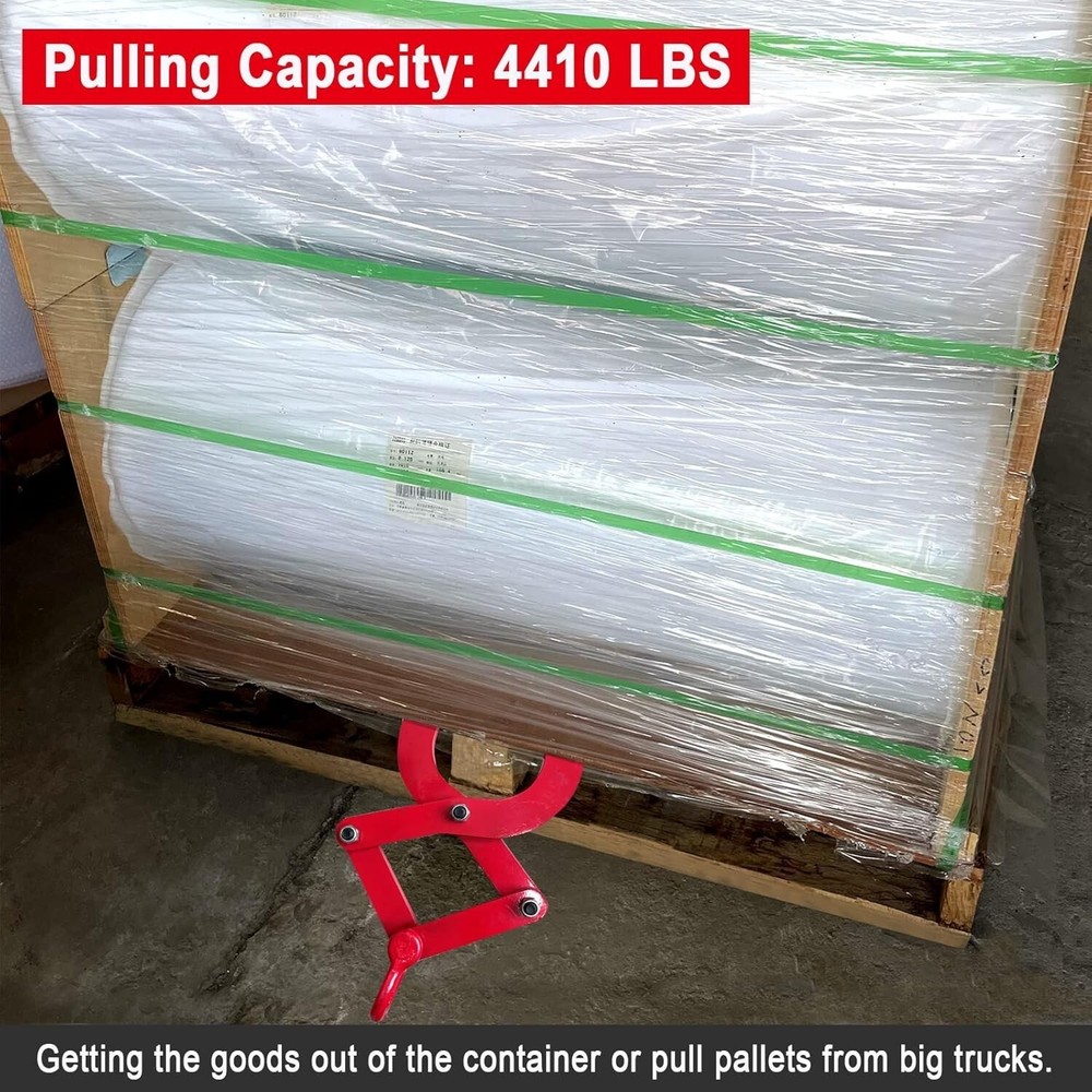 Pallet Puller Clamp Tool Plywood Limbs Unloading Small Tree Fence Post Removing