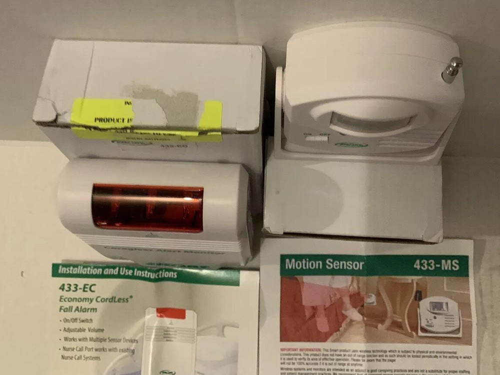 SMART Motion Sensor & Cordless Alarm, 433-MS 433-EC