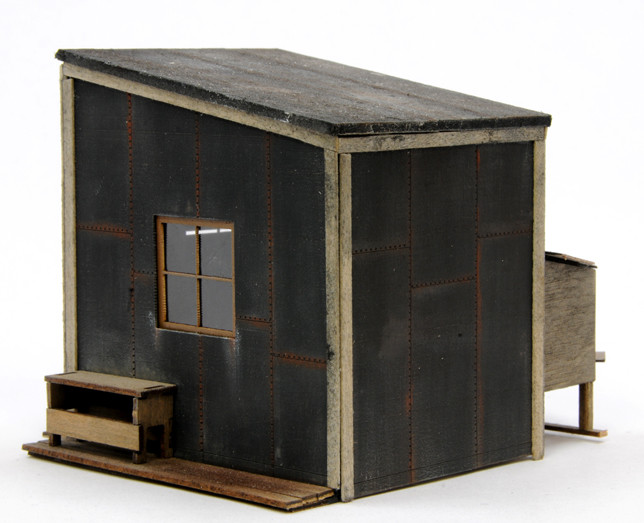 HO SCALE BANTA MODEL WORKS #2144 Lineside Shed