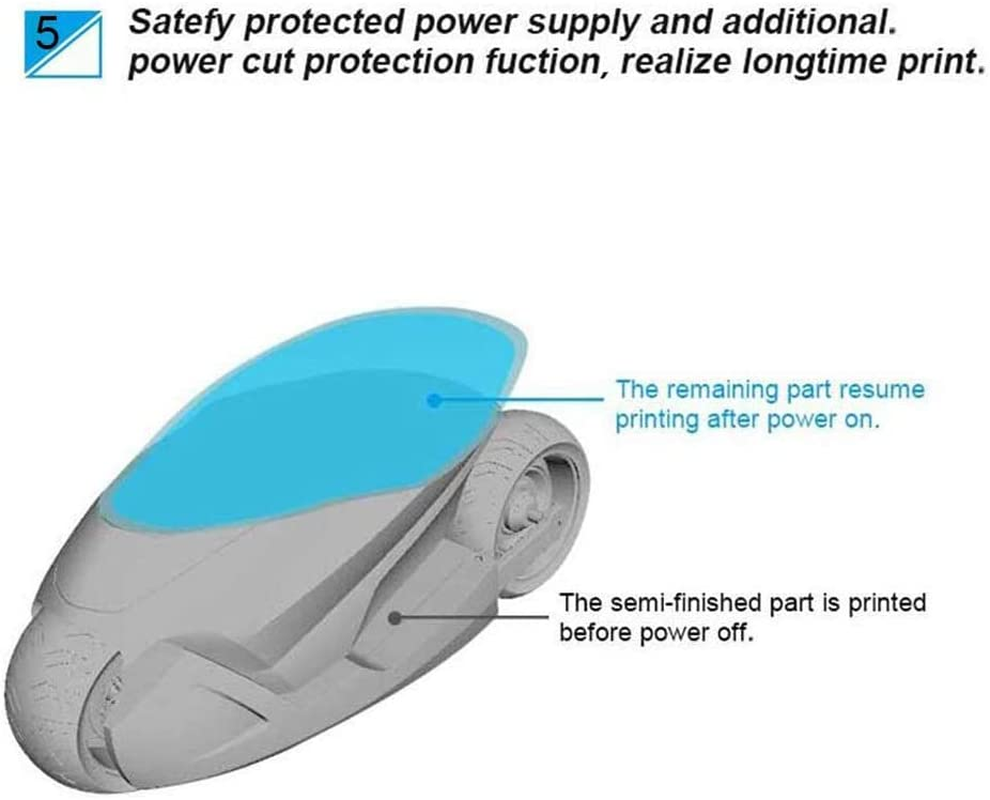Official Creality Ender 3 3D Printer Fully Open Source with Resume Printing Func