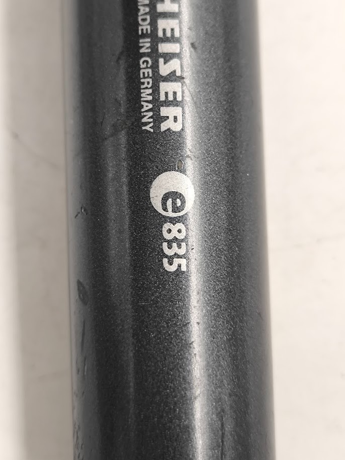 Sennheiser e835 Microphone Used Working Black