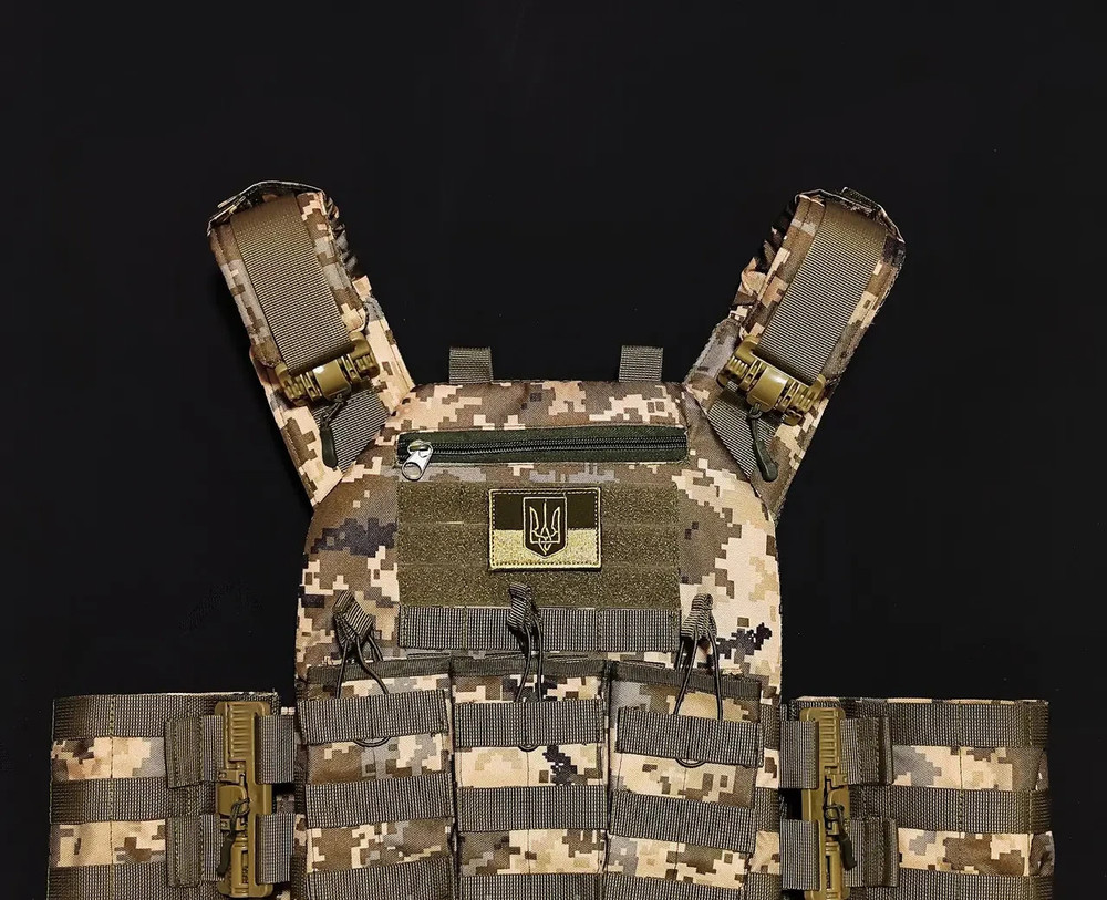 Plate carrier with quick release system olive💙💛🇺🇦