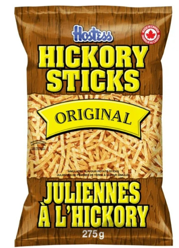 Hostess Hickory Sticks Original Potato Sticks, 275g (2 Pack)