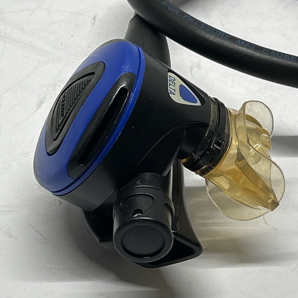 Oceanic Delta Adjustable Second Stage Regulator. Tested. Scuba Diving.